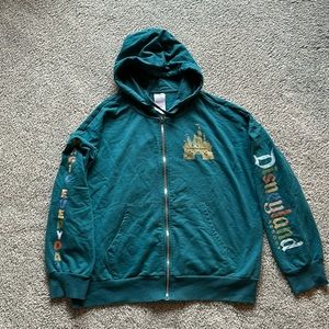Teal Disneyland Hoodie